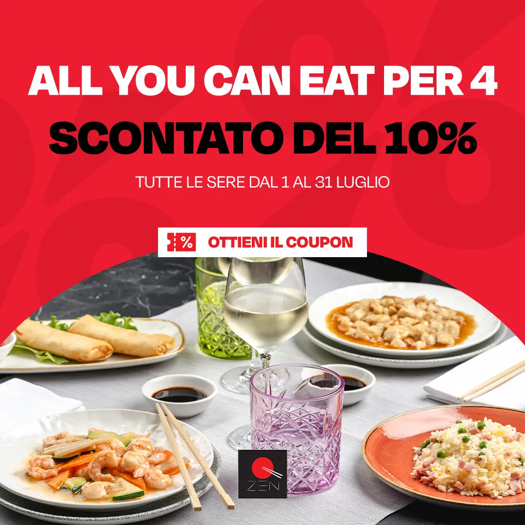 2. 10% Sconto All You Can Eat
